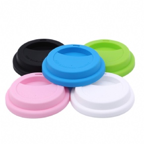 Silicone Insulation Leakproof Cup Lid Heat Resistant Anti-Dust Cup Cover