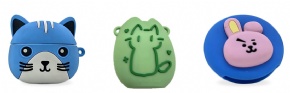 3D Cartoon Silicone Charms
